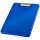 helit Klemmbrett the clip H2532030 DIN A4 blau transluzent Kunststoff, 1 St.