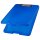 helit Klemmbrett the clip H2532030 DIN A4 blau transluzent Kunststoff, 1 St.