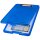 helit Klemmbrett the clip H2532030 DIN A4 blau transluzent Kunststoff, 1 St.