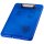 helit Klemmbrett the clip H2532030 DIN A4 blau transluzent Kunststoff, 1 St.