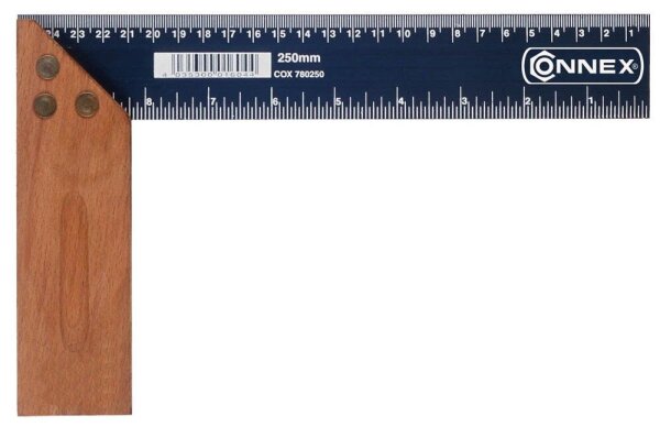 CONNEX Schreinerwinkel, COX780300, Stahl 30 cm