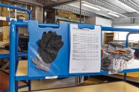 magnetoplan Klemmbrettmappe 1131603 DIN A4 blau Kunststoff, 1 St.