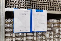 magnetoplan Klemmbrettmappe 1131603 DIN A4 blau Kunststoff, 1 St.