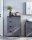 VASAGLE Badschrank LHC41GY dunkelgrau 55,0 x 28,5 x 82,0 cm