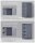 VASAGLE Badschrank LHC41GY dunkelgrau 55,0 x 28,5 x 82,0 cm