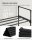 SONGMICS Schuhregal schwarz 92,0 x 30,0 x 55,0 cm, 1 St.