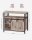 VASAGLE Sideboard, LSC092B02 grau 100,0 x 33,0 x 80,0 cm, 1 St.