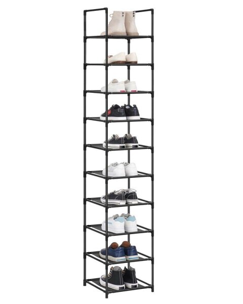 SONGMICS Schuhregal schwarz 33,0 x 33,0 x 173,0 cm, 1 St.