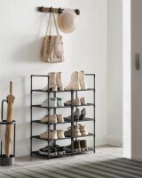 SONGMICS Schuhregal schwarz 33,0 x 33,0 x 173,0 cm, 1 St.