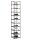 SONGMICS Schuhregal schwarz 33,0 x 33,0 x 173,0 cm, 1 St.