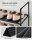 SONGMICS Schuhregal schwarz 33,0 x 33,0 x 173,0 cm, 1 St.