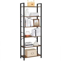 VASAGLE Bücherregal braun, schwarz 66,0 x 30,0 x...