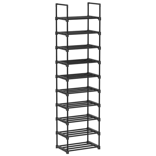 SONGMICS Schuhregal schwarz 45,0 x 30,0 x 174,0 cm, 1 St.