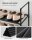 SONGMICS Schuhregal schwarz 45,0 x 28,0 x 173,0 cm, 1 St.
