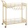 VASAGLE Servierwagen gold 86,0 x 38,0 x 90,0 cm