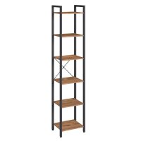 VASAGLE Bücherregal walnuss, schwarz 40,0 x 30,0 x...