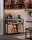 VASAGLE Sideboard, LSC092B50 natur 100,0 x 33,0 x 80,0 cm, 1 St.