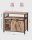 VASAGLE Sideboard, LSC092B50 natur 100,0 x 33,0 x 80,0 cm, 1 St.