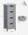 VASAGLE Badschrank grau 30,0 x 28,5 x 82,0 cm
