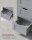 VASAGLE Badschrank grau 30,0 x 28,5 x 82,0 cm