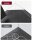 VASAGLE Schreibtisch schwarz L-Form, 8-Fuß-Gestell schwarz 88,0 / 138,0 x 49,0 cm