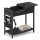 VASAGLE Beistelltisch rechteckig Spanplatte schwarz 60,0 x 31,5 x 60,0 cm, 1 St.
