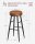 VASAGLE Barhocker LBC090K01 braun Kunstleder, 2 St.