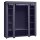 SONGMICS Stoffschrank, LSF003I02 blau 150,0 x 45,0 x 175,0 cm, 1 St.