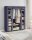 SONGMICS Stoffschrank, LSF003I02 blau 150,0 x 45,0 x 175,0 cm, 1 St.