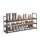 SONGMICS Schuhregal schwarz 116,0 x 30,0 x 55,0 cm, 1 St.