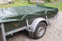 CONNEX Abdeckplane 2,0 x 3,0 m grün 100,0 g/qm