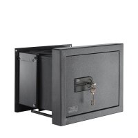 BURG WÄCHTER Wandtresor WT 614 K Sicherheitsstufe 0 nach EN 1143-1 alteisen 43,4 x 23,3 - 35,1 x 34,2 cm