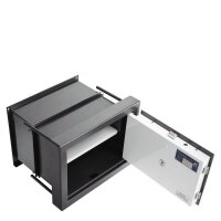 BURG WÄCHTER Wandtresor WT 614 K Sicherheitsstufe 0 nach EN 1143-1 alteisen 43,4 x 23,3 - 35,1 x 34,2 cm