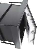 BURG WÄCHTER Wandtresor WT 614 K Sicherheitsstufe 0 nach EN 1143-1 alteisen 43,4 x 23,3 - 35,1 x 34,2 cm