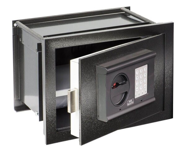 BURG WÄCHTER Wandtresor WT 613 E Sicherheitsstufe B nach VDMA 24992 alteisen 35,0 x 23,3 - 35,1 x 25,0 cm