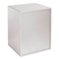 BURG WÄCHTER Tresor MT 660 K Sicherheitsstufe 0 nach EN 1143-1 silber 43,0 x 39,0 x 53,0 cm