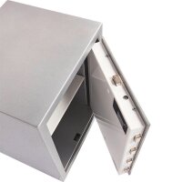 BURG WÄCHTER Tresor MT 660 E FP Sicherheitsstufe 0 nach EN 1143-1 silber 43,0 x 39,0 x 53,0 cm