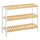 SONGMICS Schuhregal weiß, natur 70,0 x 26,0 x 55,0 cm, 1 St.