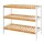 SONGMICS Schuhregal weiß, natur 70,0 x 26,0 x 55,0 cm, 1 St.
