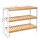 SONGMICS Schuhregal weiß, natur 70,0 x 26,0 x 55,0 cm, 1 St.