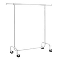 SONGMICS Rollgarderobe HSR11SV1 silber Metall 110,0 -...