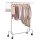 SONGMICS Rollgarderobe HSR11SV1 silber Metall 110,0 - 150,0 x 160,0 cm, 1 St.