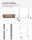 SONGMICS Rollgarderobe HSR11SV1 silber Metall 110,0 - 150,0 x 160,0 cm, 1 St.