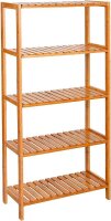 SONGMICS Bücherregal natur 60,0 x 26,0 x 130,0 cm, 1...