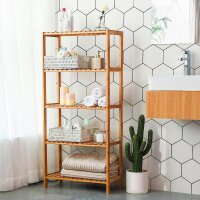 SONGMICS Bücherregal natur 60,0 x 26,0 x 130,0 cm, 1 St.
