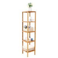 SONGMICS Bücherregal natur 33,0 x 33,0 x 146,0 cm, 1...