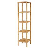 SONGMICS Bücherregal natur 33,0 x 33,0 x 146,0 cm, 1...