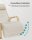 SONGMICS Schaukelstuhl beige braun Stoff 67,0 x 121,5 x 84,0 cm, 1 St.