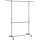 SONGMICS Rollgarderobe LLR401 grau Metall 101,0 - 166,0 x 113,0 - 180,0 cm, 1 St.