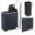 SONGMICS Mülltrenner 2x 30,0 l grau, 1 St.